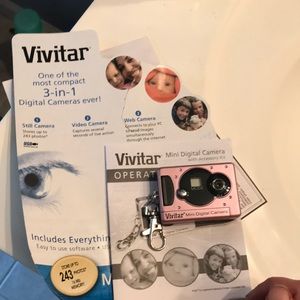 Visitation mini Digital Camera keychain new